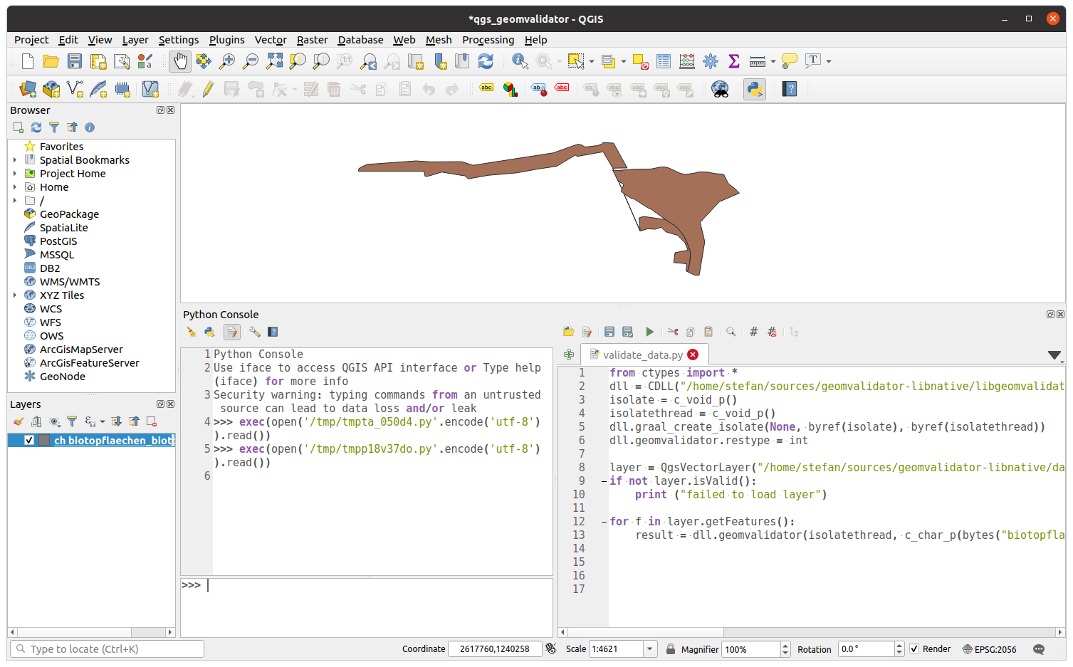 QGIS-Python-Konsole