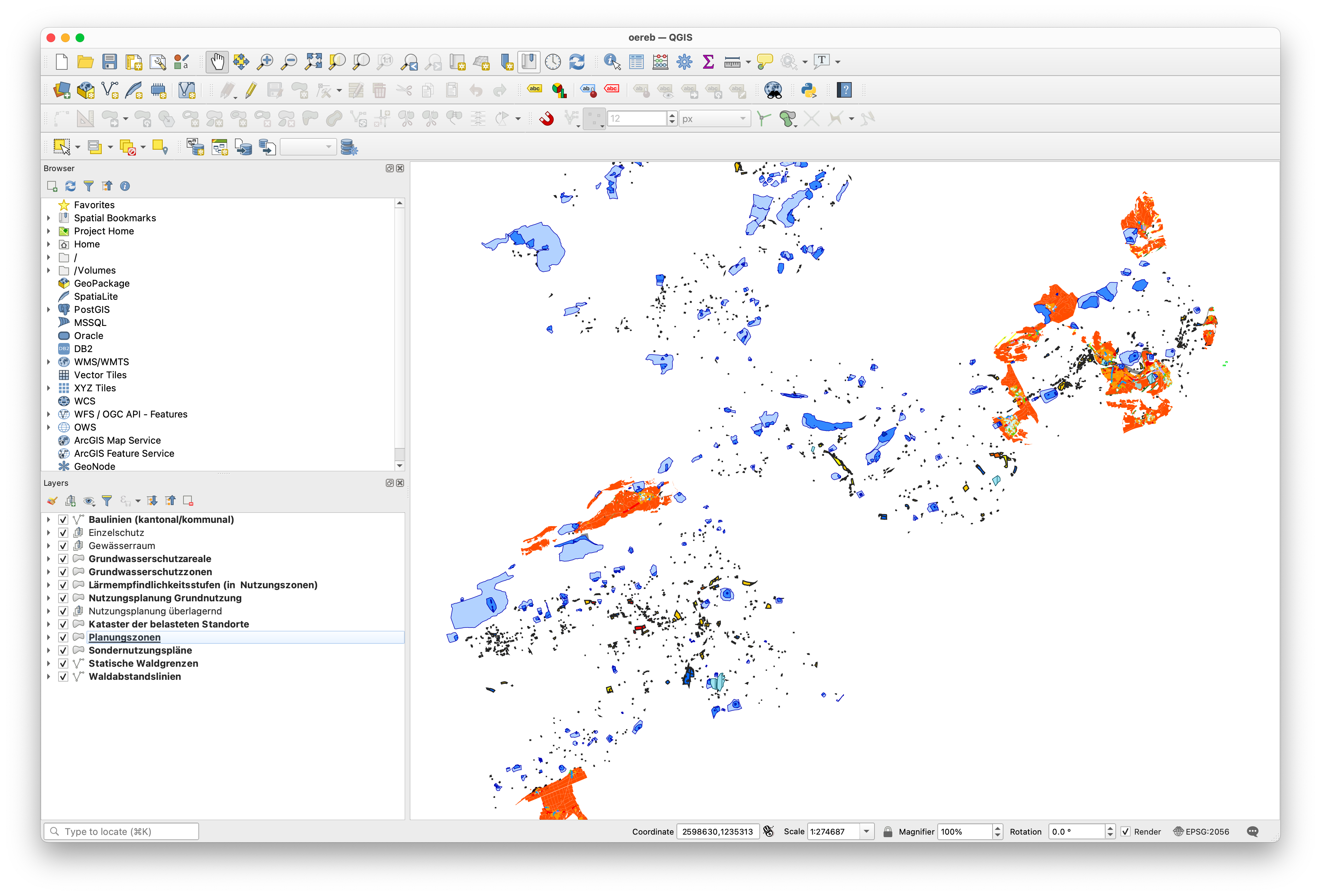 qgis layers