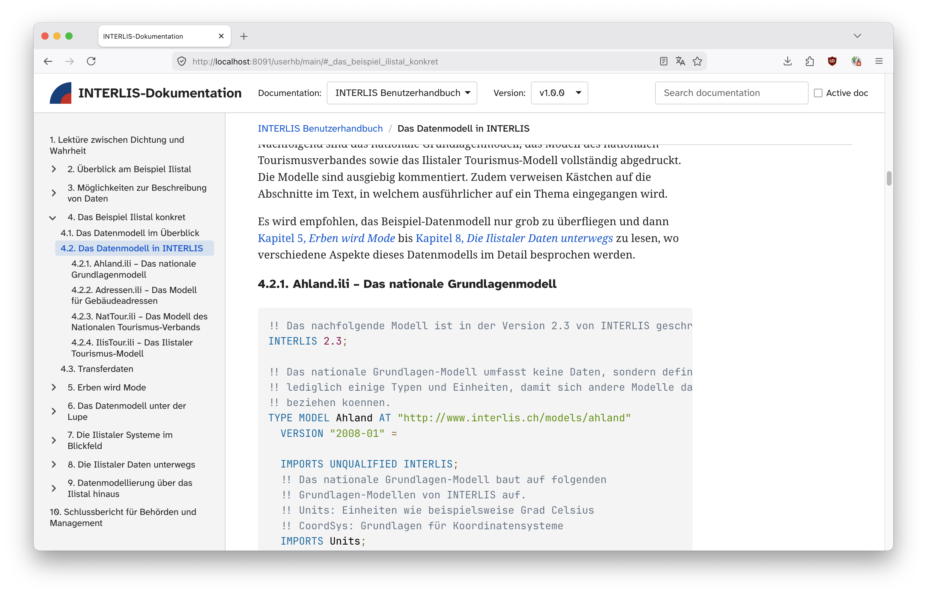 thoth INTERLIS User Manual